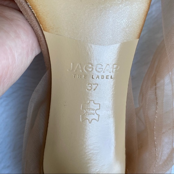 JAGGAR | Aura Suede Leather Lace Up Heels - Picture 8 of 16